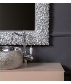 Зеркало Boheme Rose белый 549